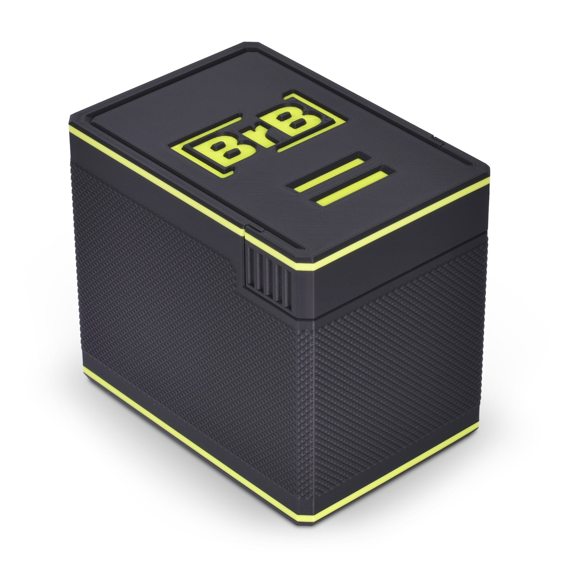 Hi-Vis Green MTG Commander Deckbox XL — front hero view