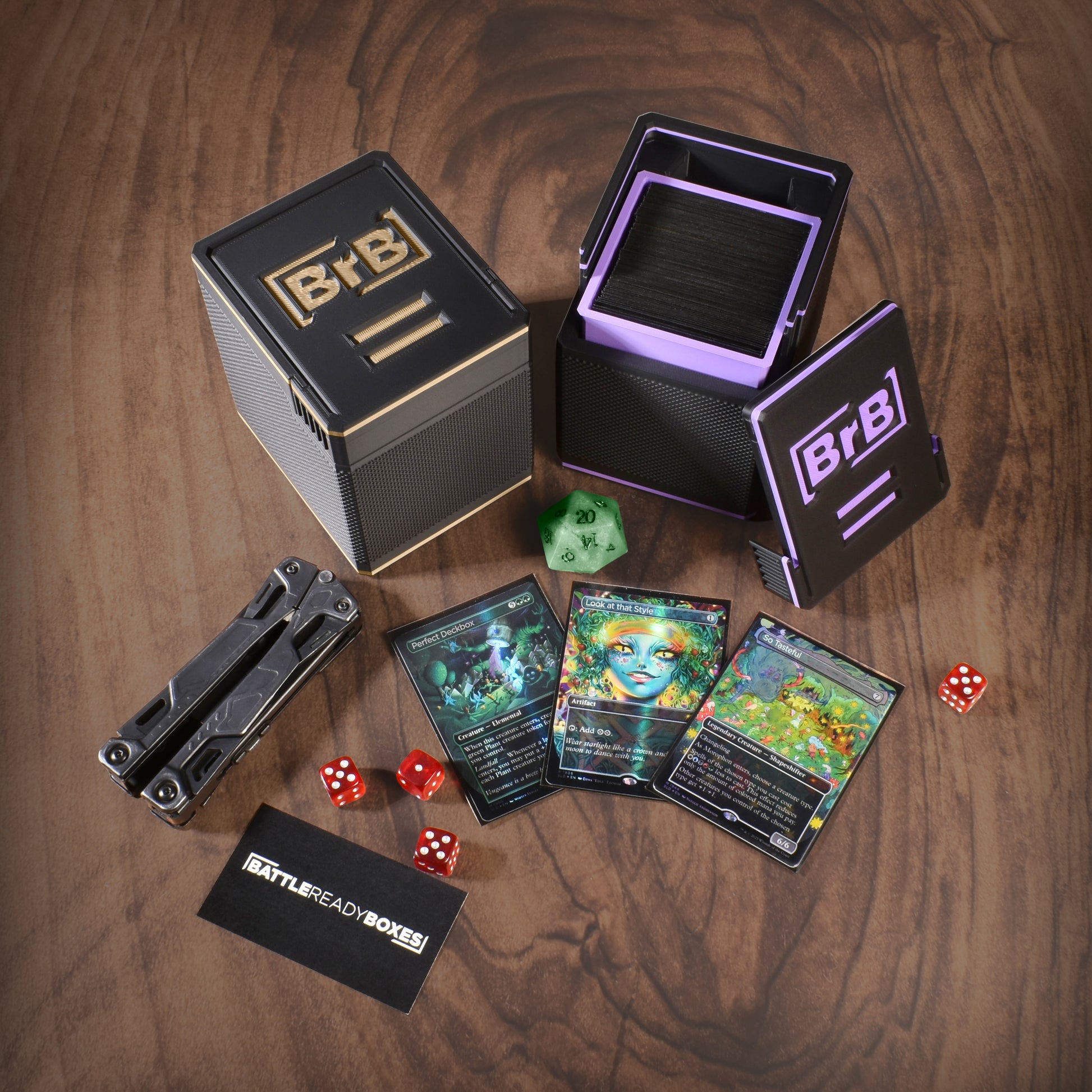 shop deals on mtg commander deck box BrB Deckbox XL - Blackout