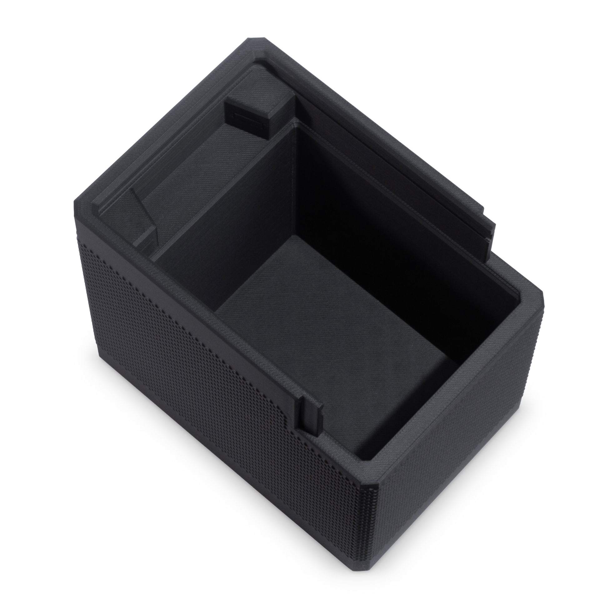Blackout MTG Commander Deckbox XL with MagLock lid partially open